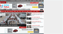 Desktop Screenshot of bizimtuzla.com